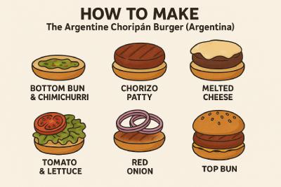 Argentina's Choripán Burger
